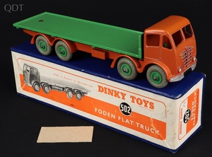 Dinky toys 502 foden flat truck hh779 front