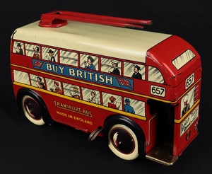 Wells brimtoy trolley bus hh798 back