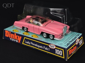 Dinky toys 100 lady penelope's fab 1 hh820 front