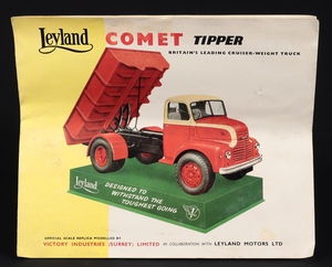 Victory models leyland comet tipper truck hh828 brochure