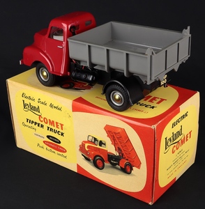 Victory models leyland 1 comet tipper truck hh828 back