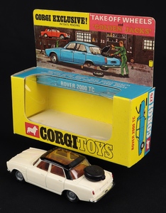 Corgi toys 275 rover 2000 tc hh835 back