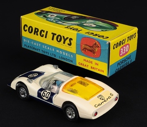 Corgi toys 330 porsche carrera 6 hh839 back