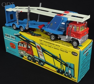 Corgi toys 1138 car transporter r96 front