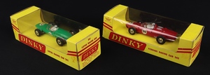 Dinky toys 241 lotus racing 242 ferrari racing car hh866 back