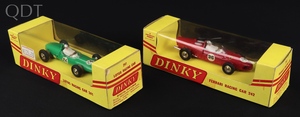 Dinky toys 241 lotus racing 242 ferrari racing car hh866 front