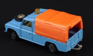 Corgi prototype landrover blue hh872 back