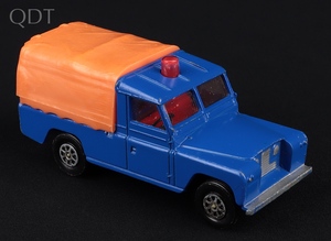 Corgi landrover deepblue hh873 front