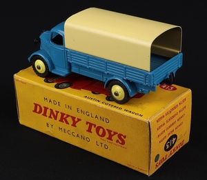 Dinky toys 413 austin covered wagon hh885 back