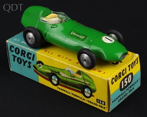 Corgi toys 150 vanwall formula 1 grand prix hh888 front