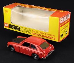 Corgi toys 378 mgc gt competition hh904 back