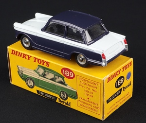 Dinky toys 189 triumph herald promotional hh925 back