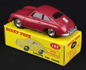 Inky toys 182 porsche 356a coupe back