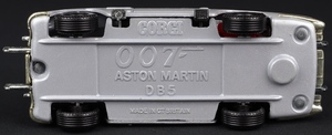 Corgi toys 271 james bond aston martin hh929 base