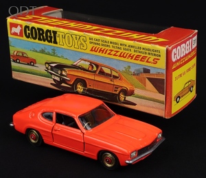 Corgi toys 311 3 litre v6 ford capri hh931 front