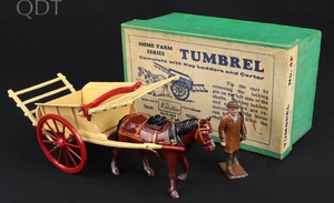 Britains home farm series 4f tumbrel hh943 front