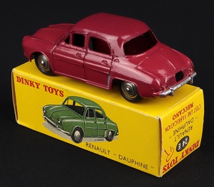 French dinky toys 24e renault dauphine hh954 back