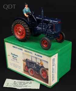 Britains 128f fordson major tractor hh976 front