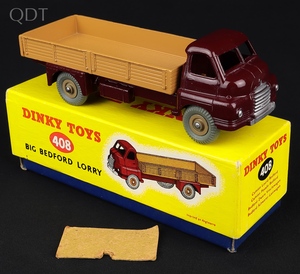 Dinky toys 408 big bedford lorry hh978 front