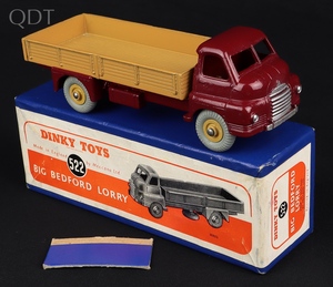 Dinky toys 522 big bedford lorry hh979 front