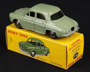 French dinky 24e renault dauphine hh984 back