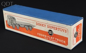 Dinky supertoys 503 tailboard foden jj6 front