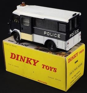 French dinky toys 556 police citroen van jj11 back