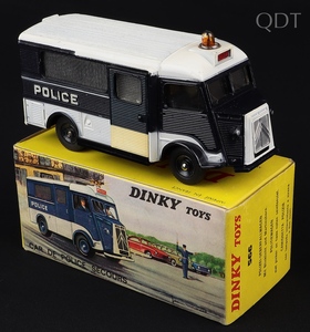 French dinky toys 556 police citroen van jj11 front