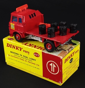 Dinky toys 425 bedford tk coal lorry jj12 back