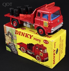 Dinky toys 425 1 bedford tk coal lorry jj12 front 