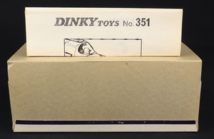 Dinky toys 351 ufo interceptor jj17 leaflet