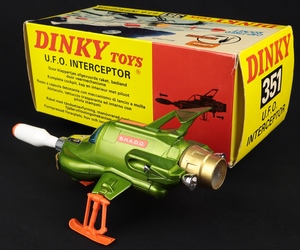 Dinky toys 351 ufo interceptor jj17 back