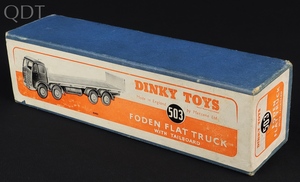 Dinky toys 503 foden flat truck tailboard jj23 front