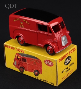 Dinky toys 260 royal mail van jj25 front