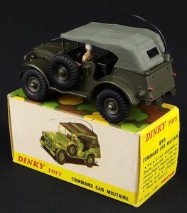 French dinky toys 810 military command car jj27 back