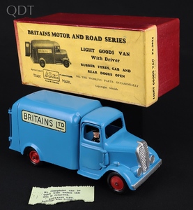 Britains 2024 1 light goods van jj47 front