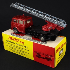 Dinky toys 956 turntable fire escape jj55 back