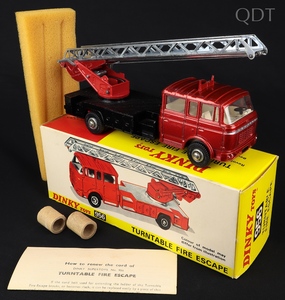 Dinky toys 956 turntable fire escape jj55 front