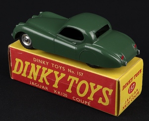 Dinky toys 157 jaguar xk120 coupe jj58 back