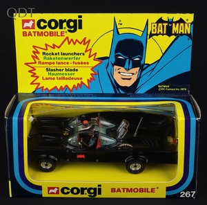 Corgi toys 2676 batmobile jj66 front