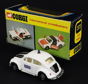 Corgi toys 373 vw 1200 police jj70 back