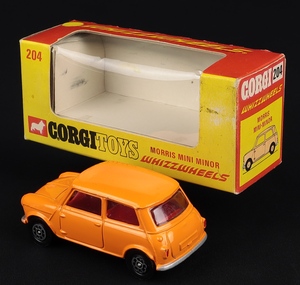 Corgi toys 204 morris mini minor jj95 back