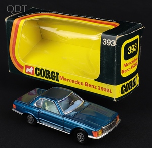 Corgi toys 393 mercedes benz jj96 front