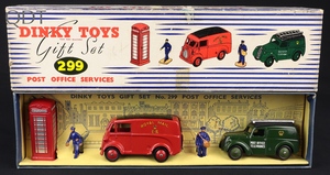 Dinky toys gift set 299 post office services jj98 front