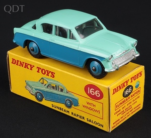 Dinky toys 166 sunbeam rapier jj119 front