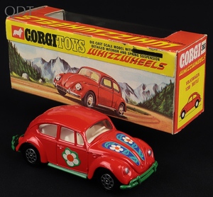 Corgi toys 383 vw beetle 1200 jj128 front