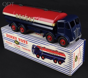 Dinky toys 942 regent tanker foden jj131 front