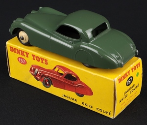 Dinky toys 157 jaguar xk 120 jj140 back