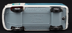 Corgi  toys 466 commer milk float co op jj224 base