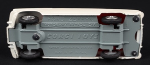 Corgi toys 419 ford zephyr motorway patrol jj351 base